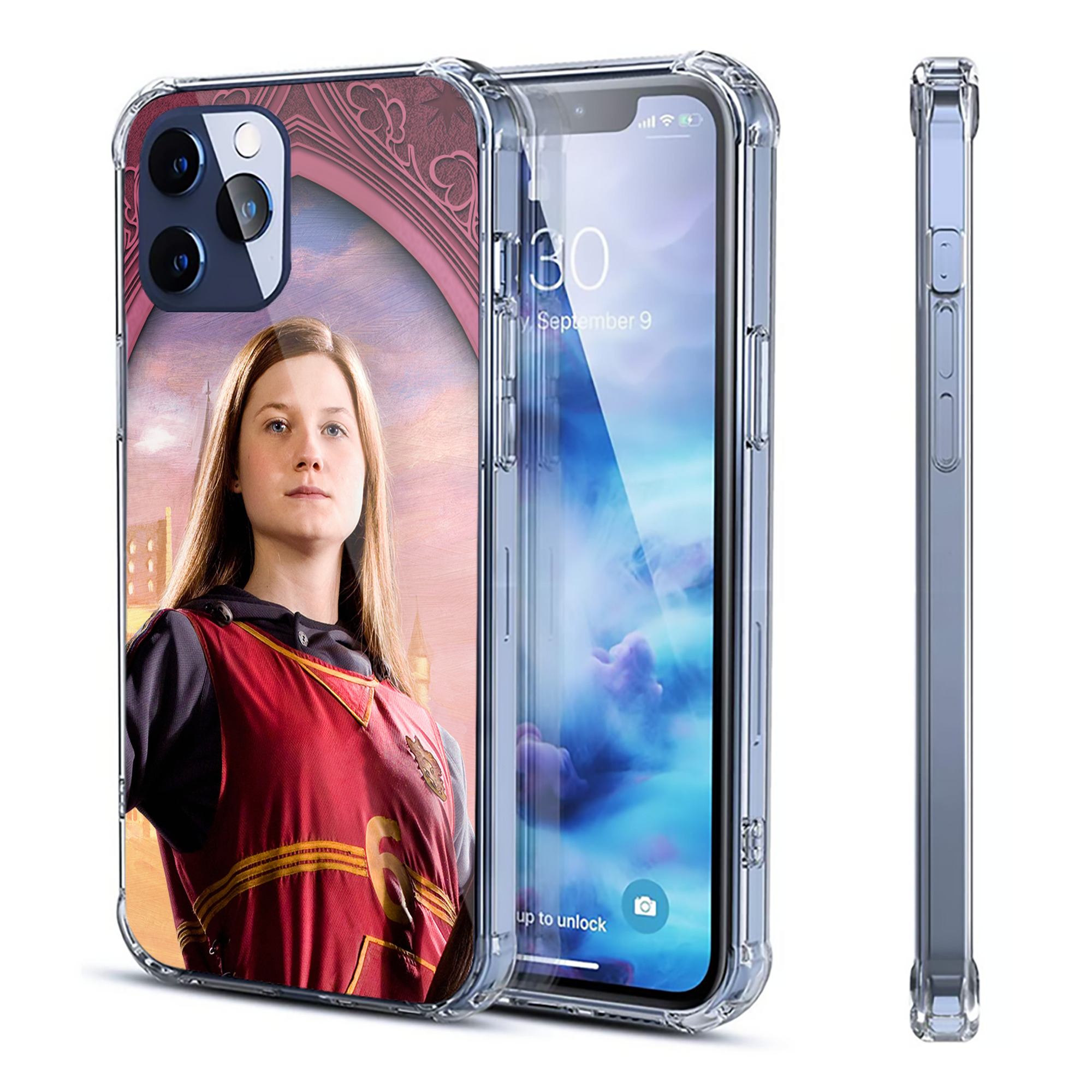 （画像用） Harry Potter ハリー・ポッターシリーズ 【iPhone 12シリーズ対応】透明スマホケース（クリアソフトケース）